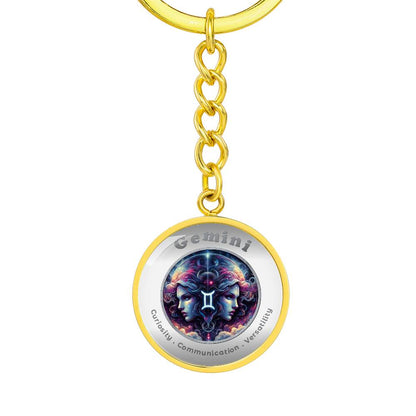 Gemini - Affirmation Keychain - More Than CharmsMore Than Charms