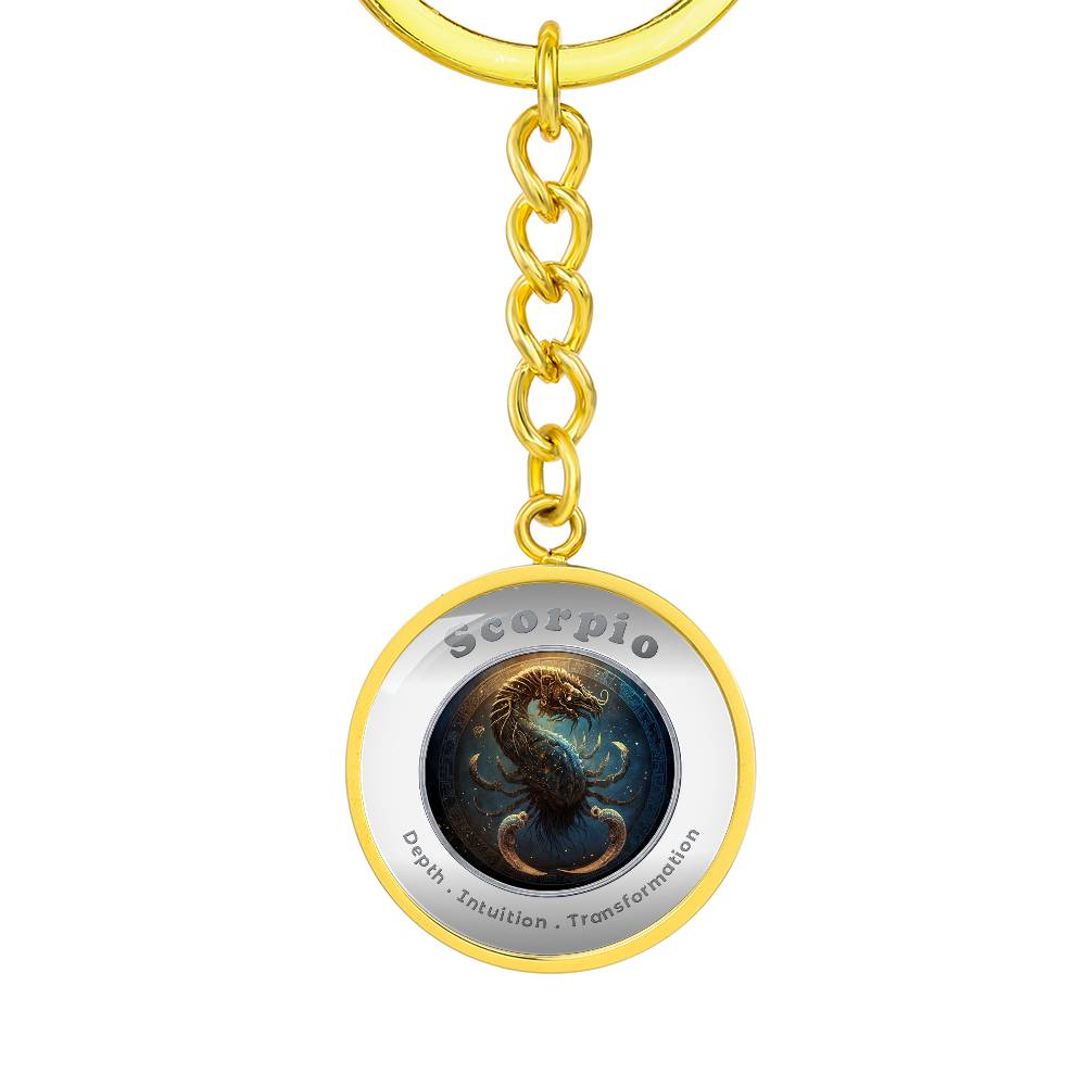 Scorpio - Affirmation Keychain - More Than CharmsMore Than Charms