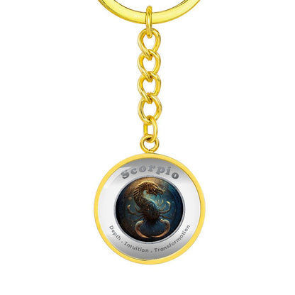Scorpio - Affirmation Keychain - More Than CharmsMore Than Charms