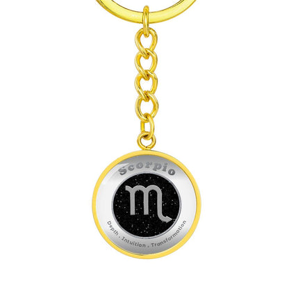 Scorpio - Affirmation Keychain - More Than CharmsMore Than Charms