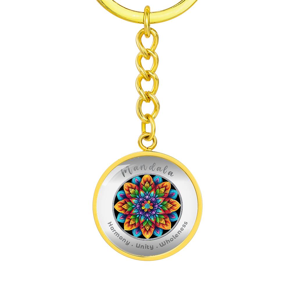 Mandala - Affirmation Keychain - More Than CharmsMore Than Charms