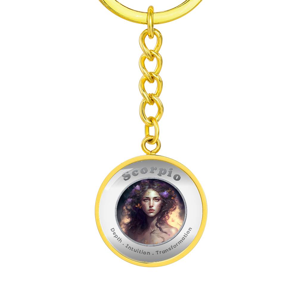 Scorpio - Affirmation Keychain - More Than CharmsMore Than Charms