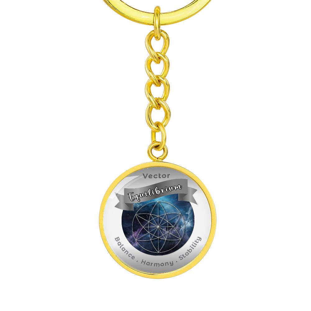 Vector Equilibrium - Affirmation Keychain - More Than CharmsMore Than Charms