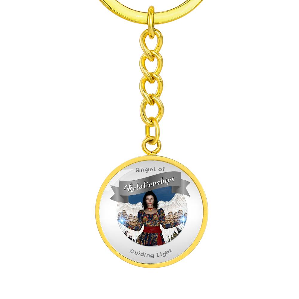 Relationships - Guardian Angel Affirmation Keychain - More Than CharmsMore Than Charms