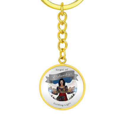 Relationships - Guardian Angel Affirmation Keychain - More Than CharmsMore Than Charms
