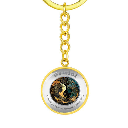 Gemini - Affirmation Keychain - More Than CharmsMore Than Charms