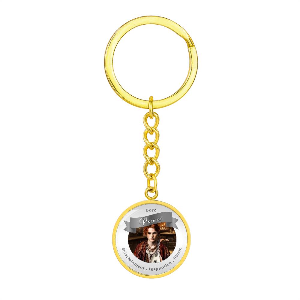 Bard - RPG Fantasy Affirmation Keychain - More Than CharmsMore Than Charms