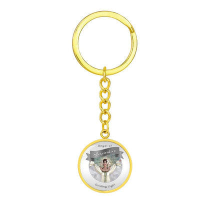 Inspiration - Guardian Angel Affirmation Keychain - More Than CharmsMore Than Charms