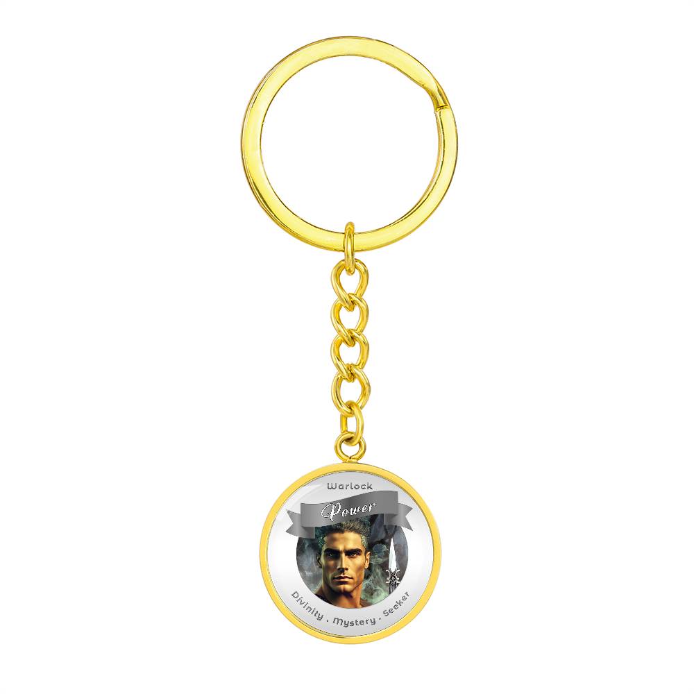 Warlock - RPG Fantasy Affirmation Keychain - More Than CharmsMore Than Charms