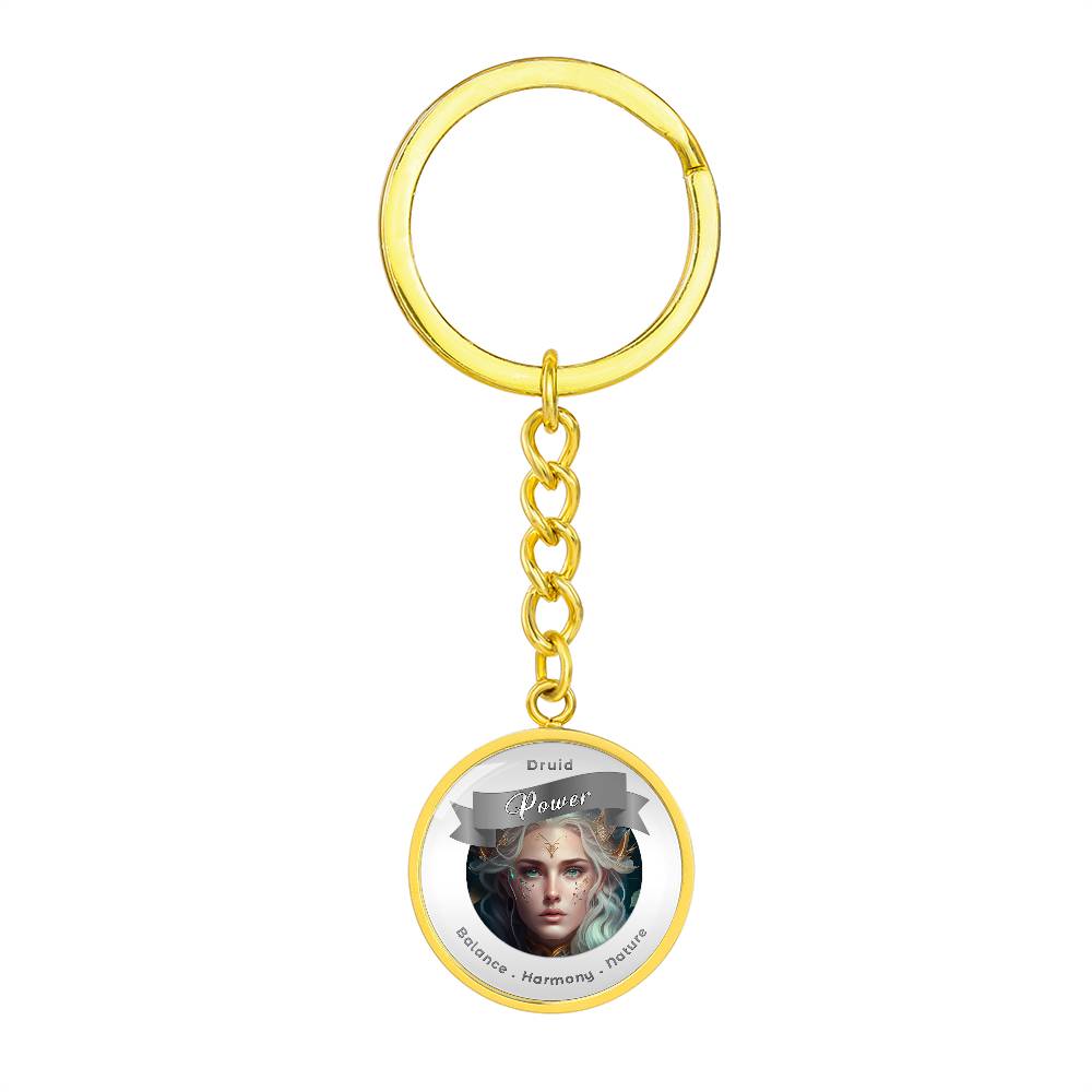 Druid - RPG Fantasy Affirmation Keychain - More Than CharmsMore Than Charms