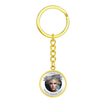 Druid - RPG Fantasy Affirmation Keychain - More Than CharmsMore Than Charms