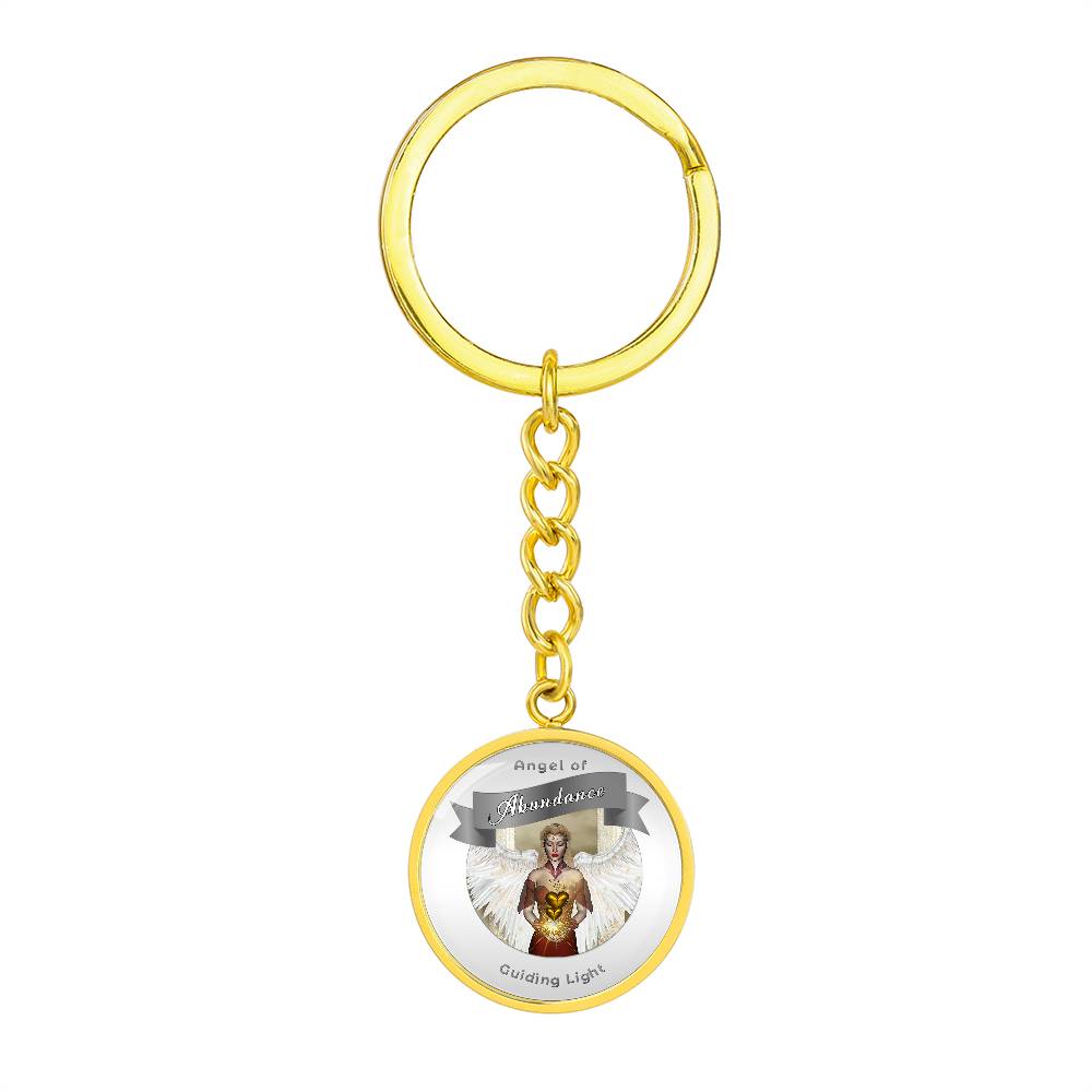 Abundance - Guardian Angel Affirmation Keychain - More Than CharmsMore Than Charms