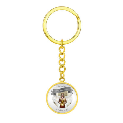 Abundance - Guardian Angel Affirmation Keychain - More Than CharmsMore Than Charms