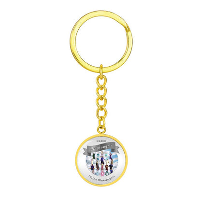 Archangels - Angelic Realm Affirmation Keychain For Divine Messengers - More Than CharmsMore Than Charms