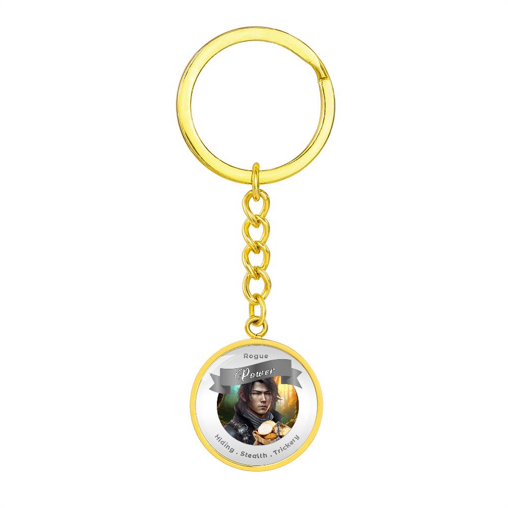 Rogue Alchemist - RPG Fantasy Affirmation Keychain - More Than CharmsMore Than Charms
