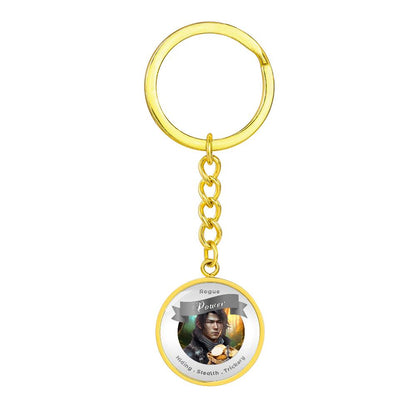 Rogue Alchemist - RPG Fantasy Affirmation Keychain - More Than CharmsMore Than Charms