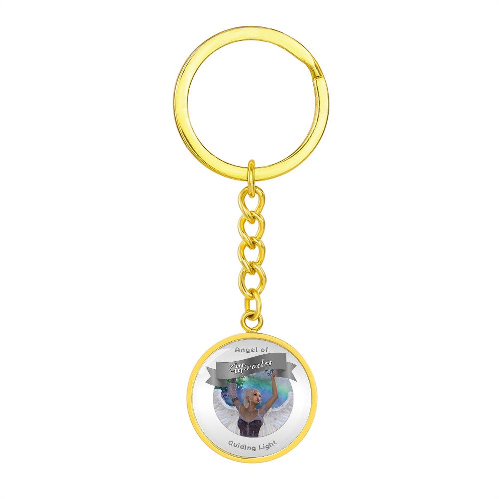 Miracles - Guardian Angel Affirmation Keychain - More Than CharmsMore Than Charms