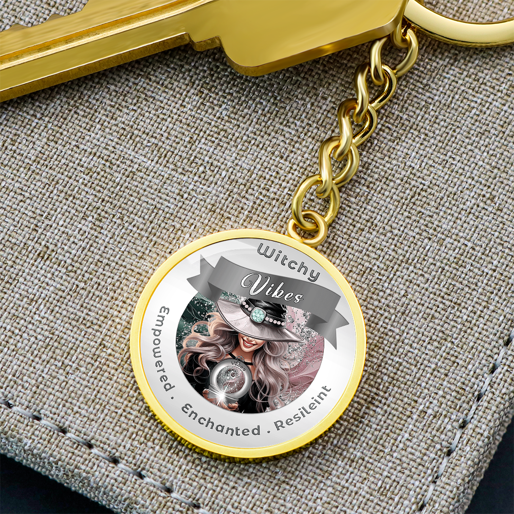 Witchy Vibes - Blond - Affirmation Keychain