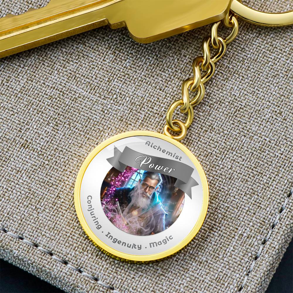 Alchemist - RPG Fantasy Affirmation Keychain - More Than CharmsMore Than Charms