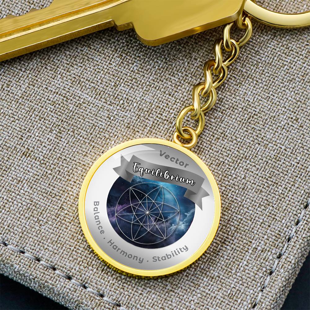 Vector Equilibrium - Affirmation Keychain - More Than CharmsMore Than Charms