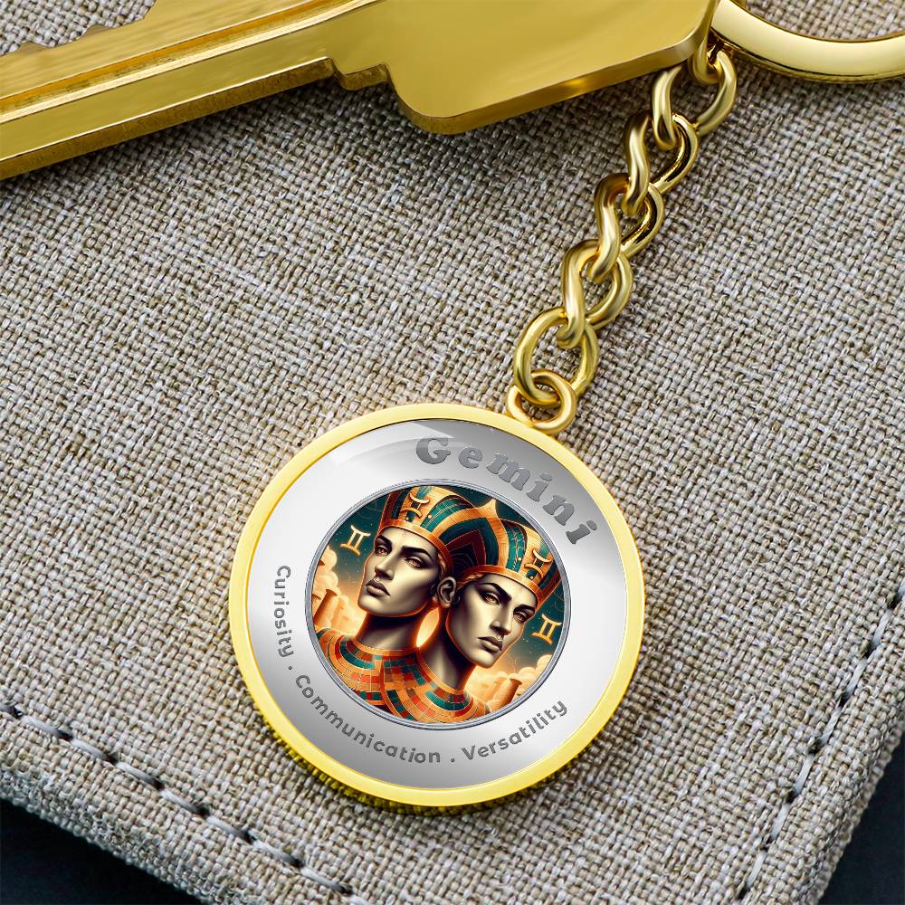Gemini - Affirmation Keychain - More Than CharmsMore Than Charms