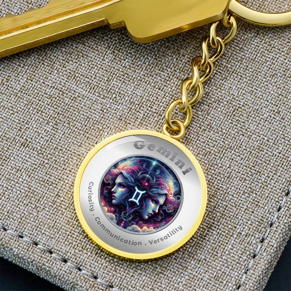Gemini - Affirmation Keychain - More Than CharmsMore Than Charms