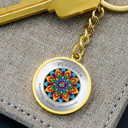 Mandala - Affirmation Keychain - More Than CharmsMore Than Charms