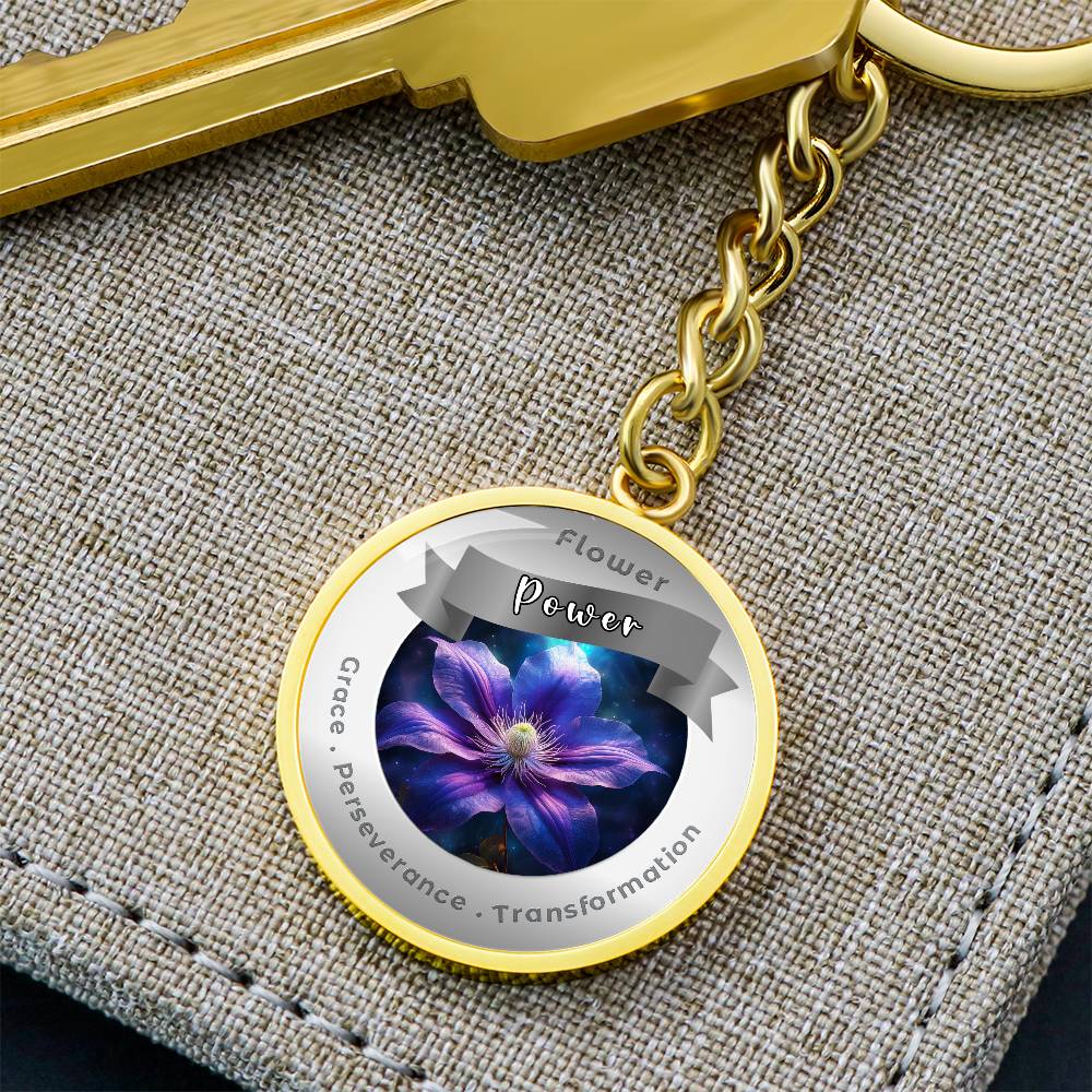 Clematis - Affirmation Pendant - More Than CharmsMore Than Charms