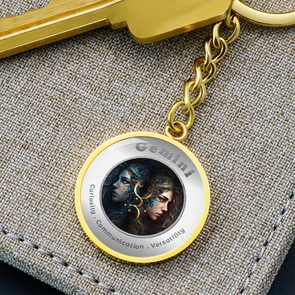Gemini - Affirmation Keychain - More Than CharmsMore Than Charms