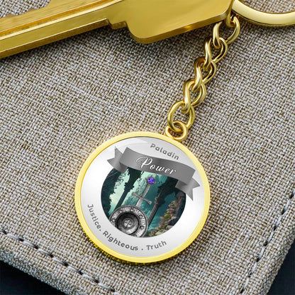 Paladin - RPG Fantasy Affirmation Keychain - More Than CharmsMore Than Charms