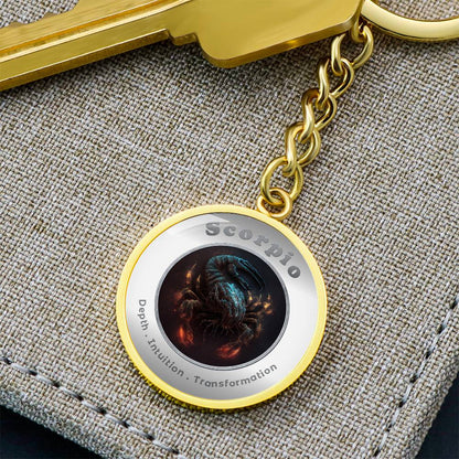 Scorpio - Affirmation Keychain - More Than CharmsMore Than Charms