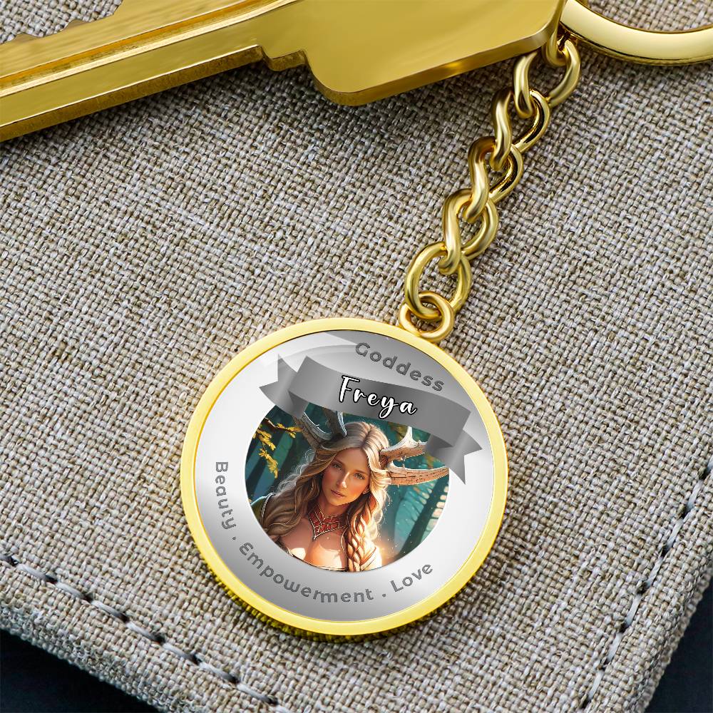 Freya - Affirmation Keychain For Beauty Empowerment Love - More Than CharmsMore Than Charms