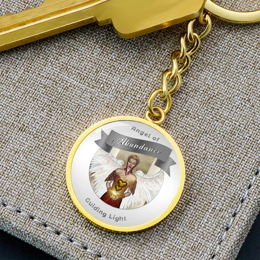 Abundance - Guardian Angel Affirmation Keychain - More Than CharmsMore Than Charms
