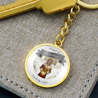 Abundance - Guardian Angel Affirmation Keychain - More Than CharmsMore Than Charms