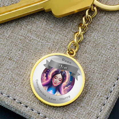 Quan Yin - Affirmation Pendant for Compassion Love Mercy- More Than CharmsMore Than Charms