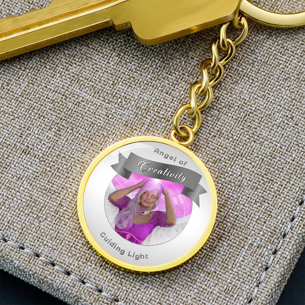 Creativity - Guardian Angel Affirmation Keychain - More Than CharmsMore Than Charms