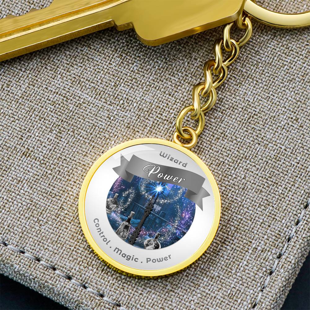 Wizard - RPG Fantasy Affirmation Keychain - More Than CharmsMore Than Charms
