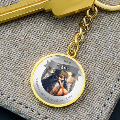 God Kane - Affirmation Keychain For Connection Creation Love- More Than CharmsMore Than Charms