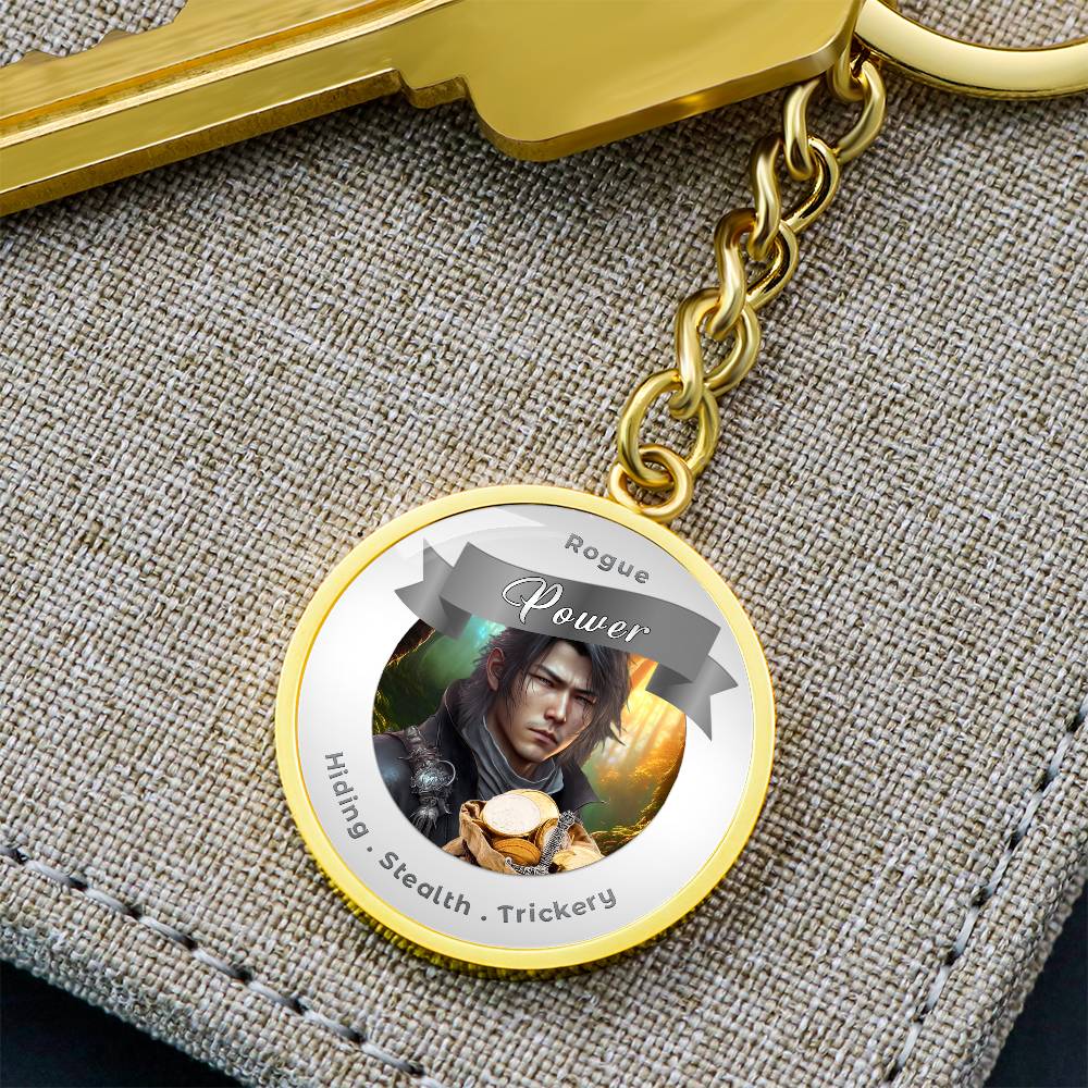 Rogue Alchemist - RPG Fantasy Affirmation Keychain - More Than CharmsMore Than Charms