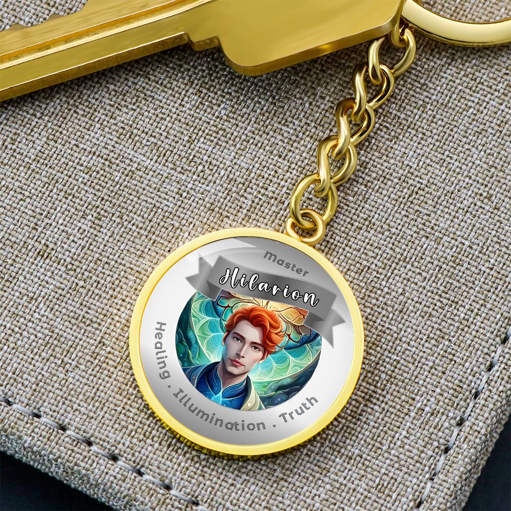 Hilarion - Affirmation Keychain For Healing, Illumination & Truth - More Than CharmsMore Than Charms
