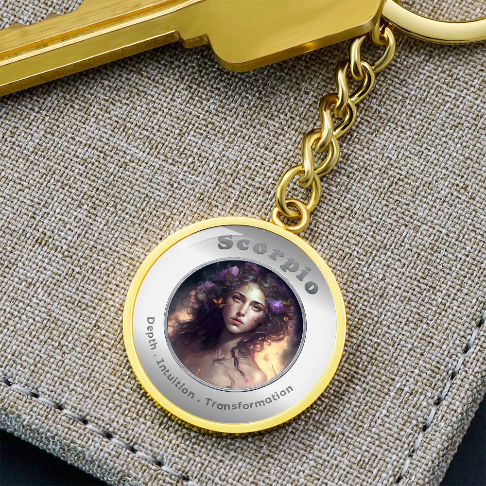 Scorpio - Affirmation Keychain - More Than CharmsMore Than Charms