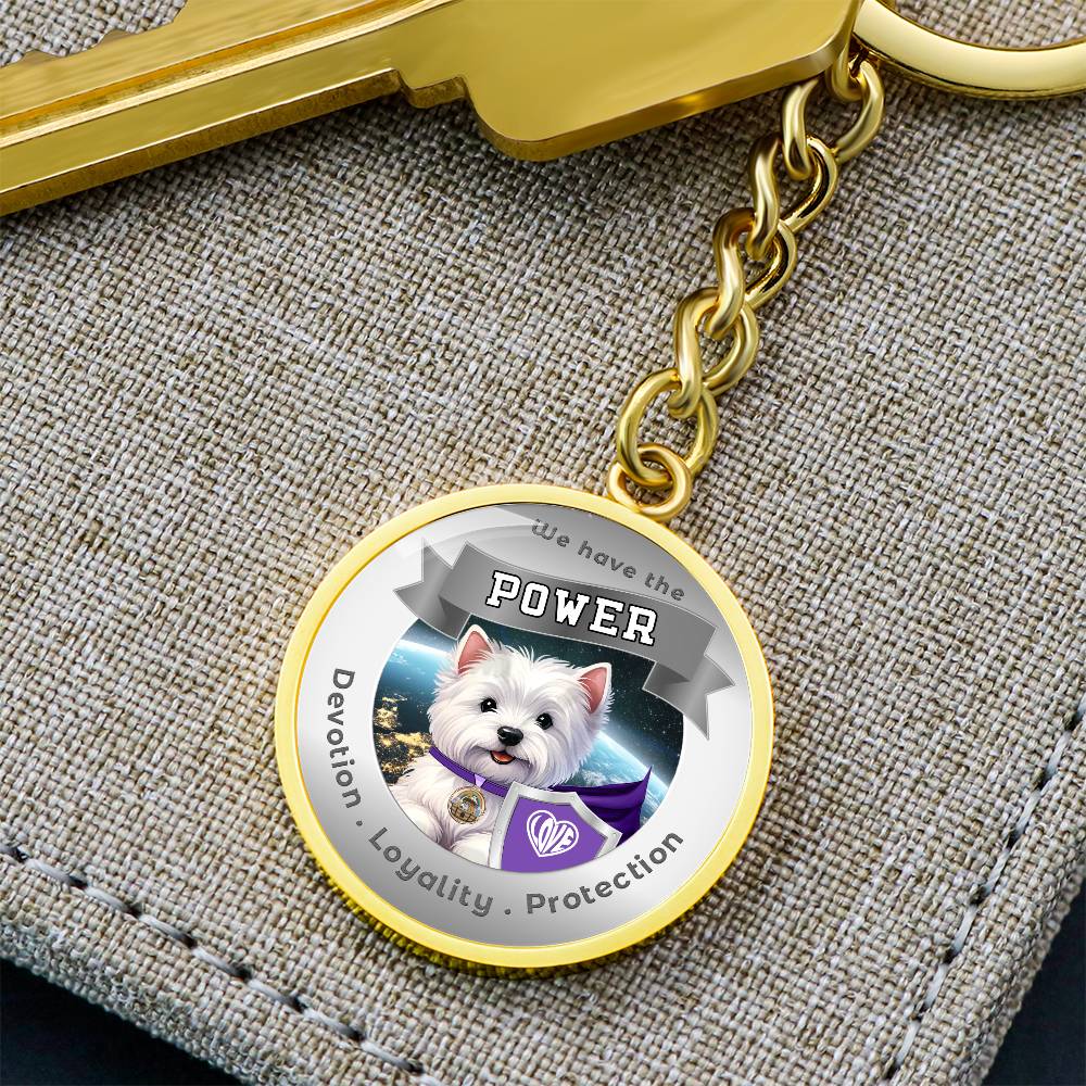 West Highland Terrier - Dog Power Animal Affirmation Necklace - More Than CharmsMore Than Charms