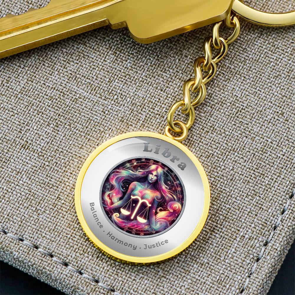 Libra - Affirmation Keychain - More Than CharmsMore Than Charms