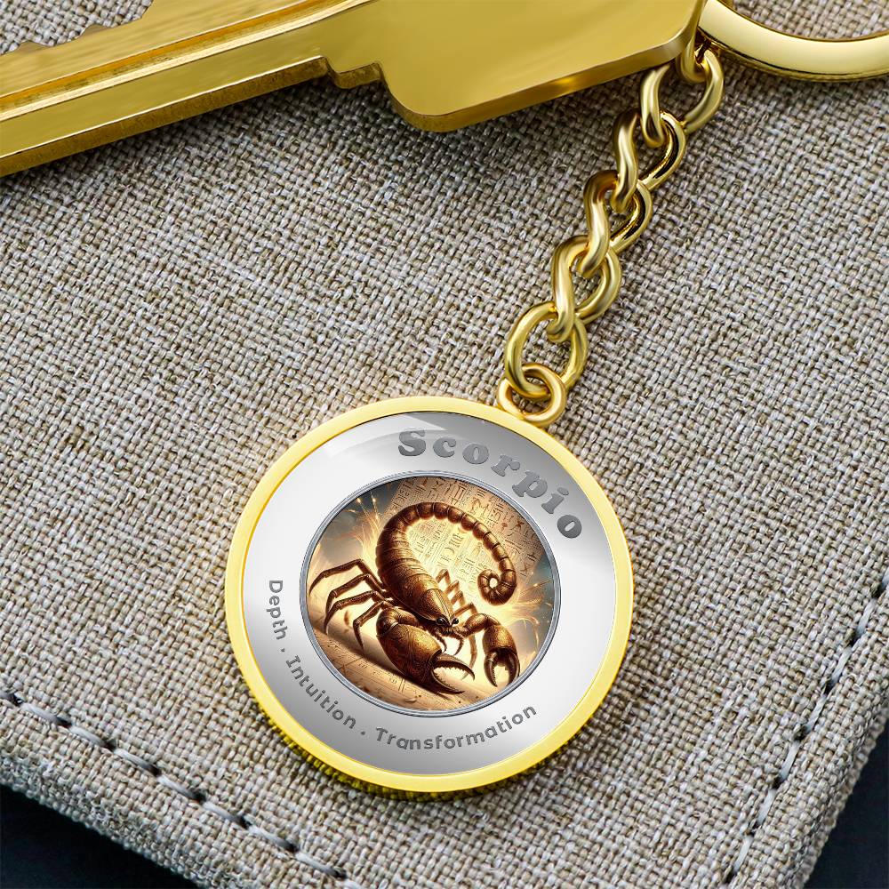Scorpio - Affirmation Keychain - More Than CharmsMore Than Charms