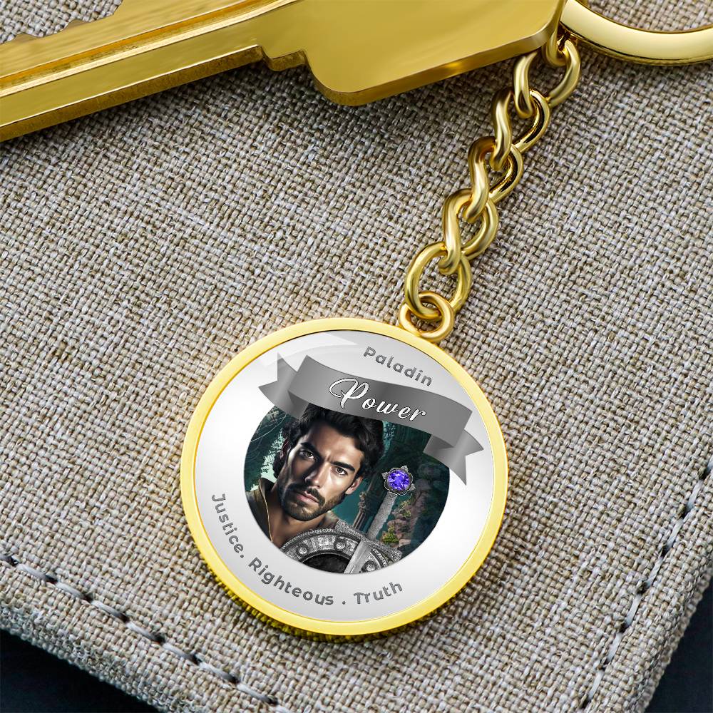 Paladin - RPG Fantasy Affirmation Keychain - More Than CharmsMore Than Charms