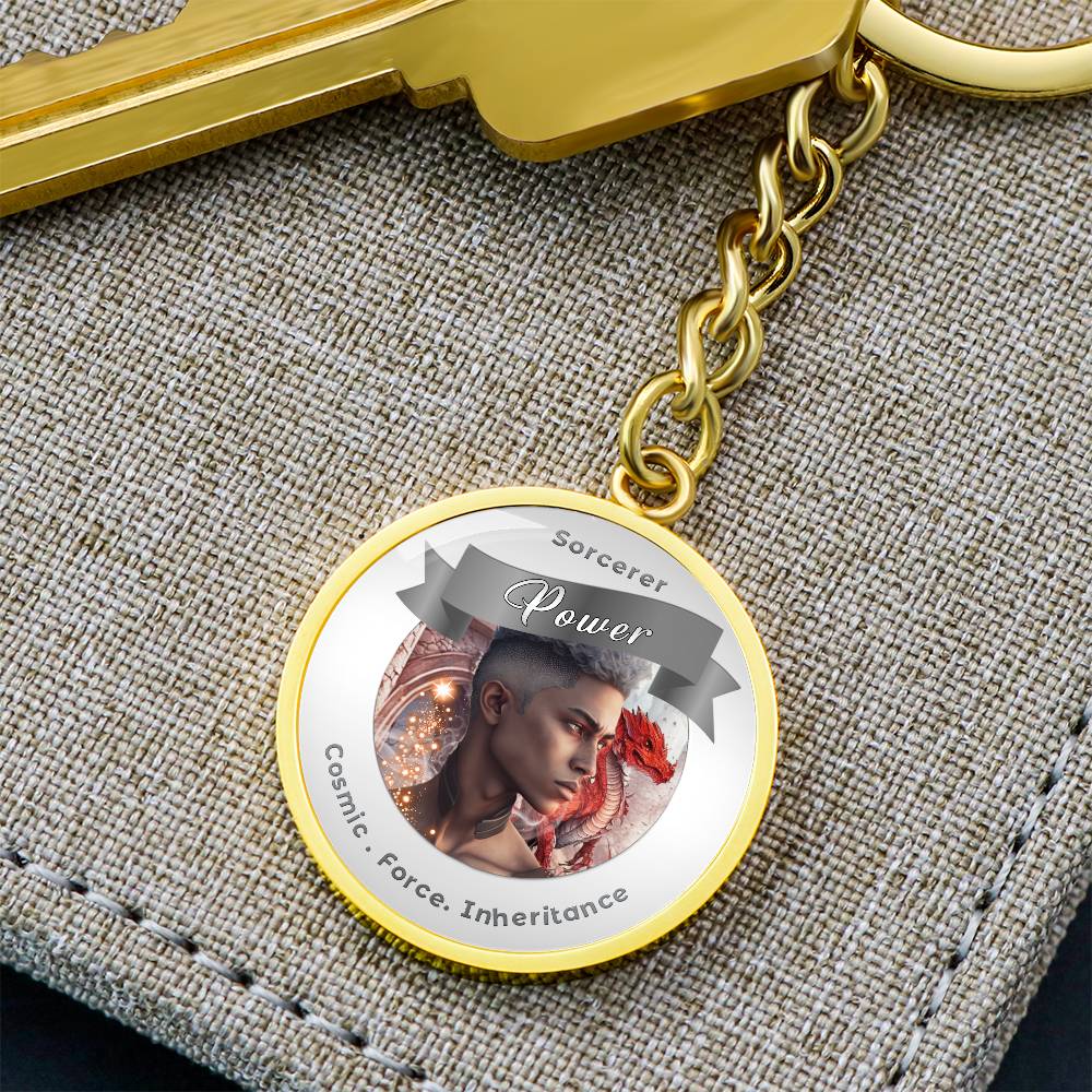 Sorcerer - RPG Fantasy Affirmation Keychain - More Than CharmsMore Than Charms