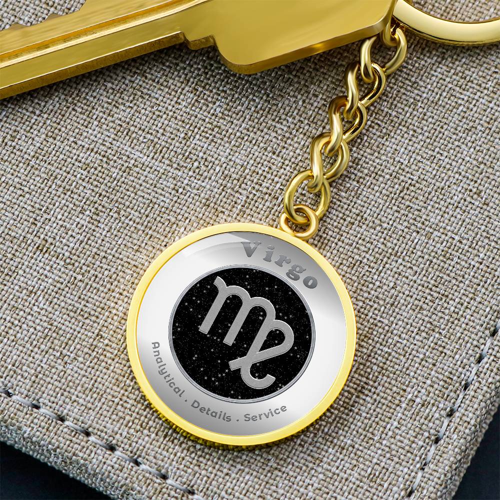 Virgo - Affirmation Keychain - More Than CharmsMore Than Charms