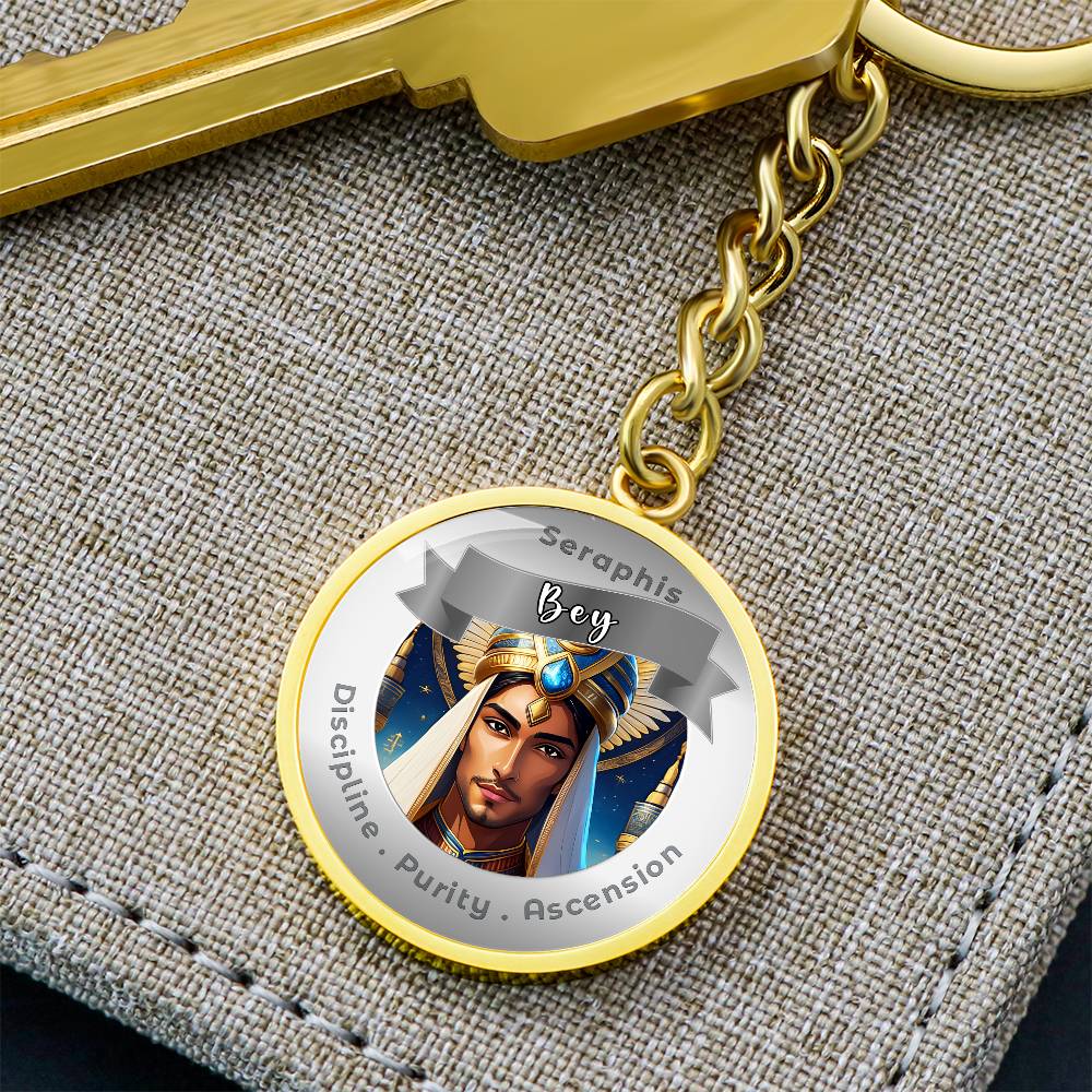 Seraphis Bay - Affirmation Keychain For Discipline, Purity & Ascension - More Than CharmsMore Than Charms