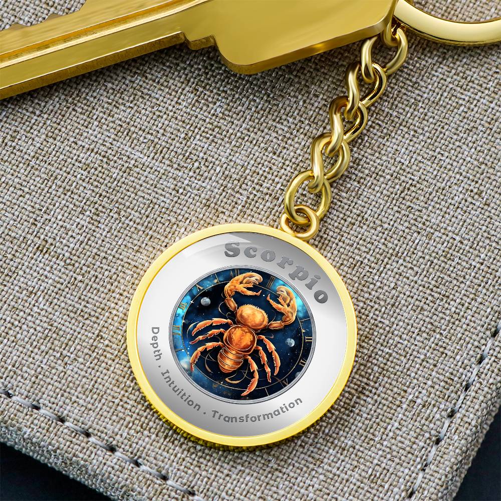 Scorpio - Affirmation Keychain - More Than CharmsMore Than Charms