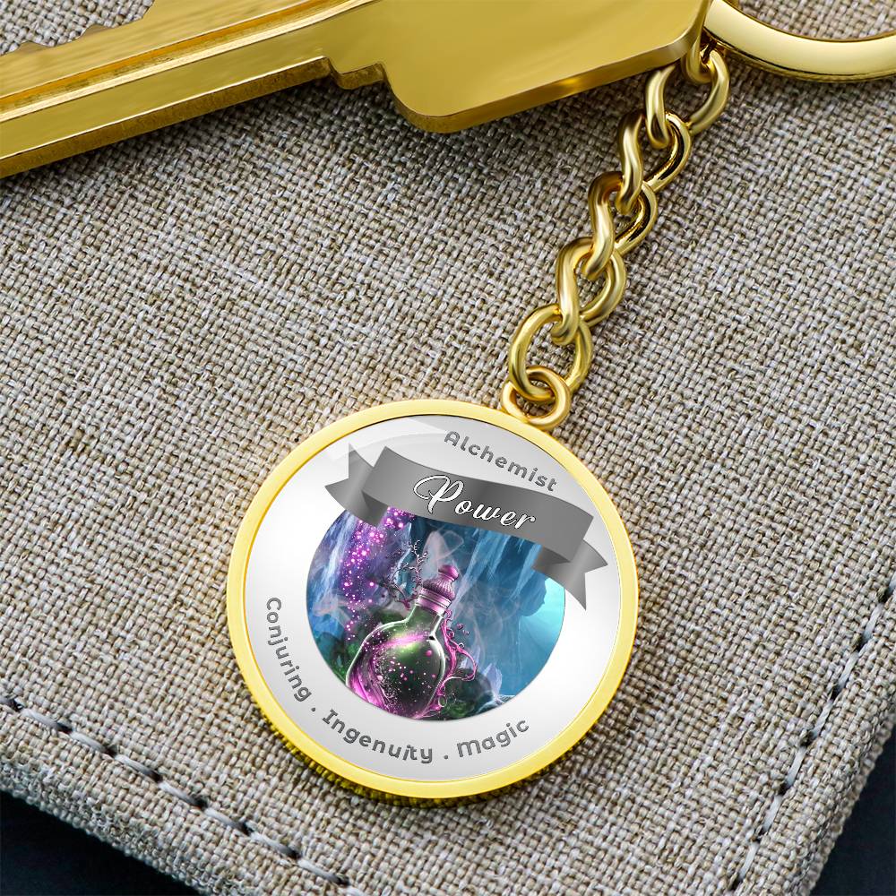 Alchemist 2 - RPG Fantasy Affirmation Keychain - More Than CharmsMore Than Charms